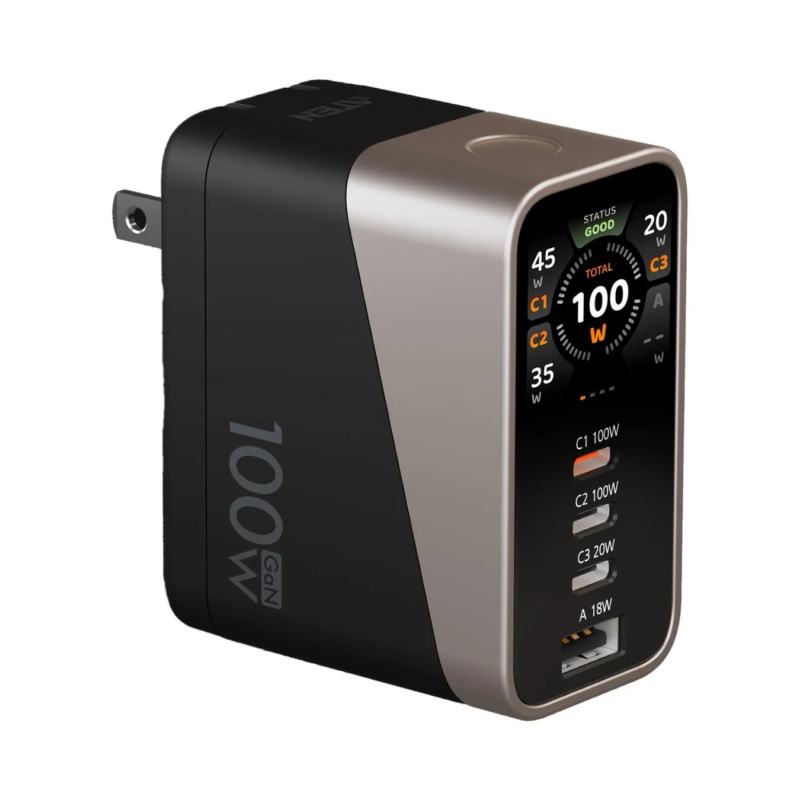 100W Smart Display Rapid Charger