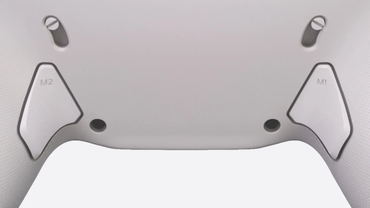 Rear M1-M2 Buttons Close-up