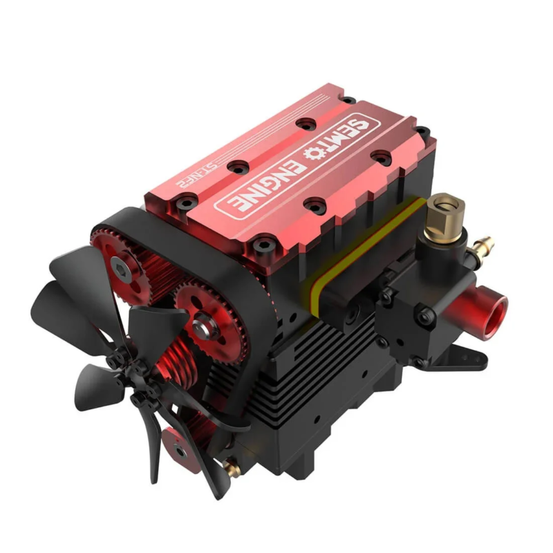 Engine with Gears and Fan