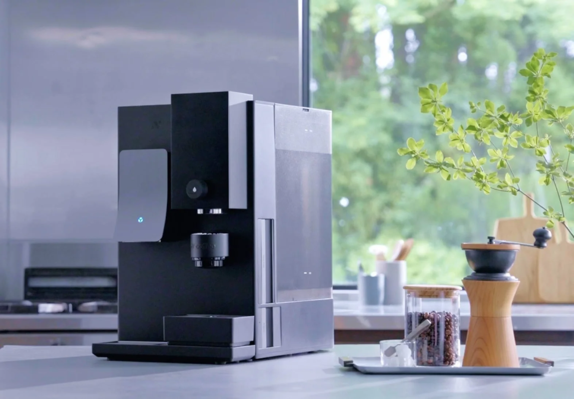 Coffee maker in a modern kitchen