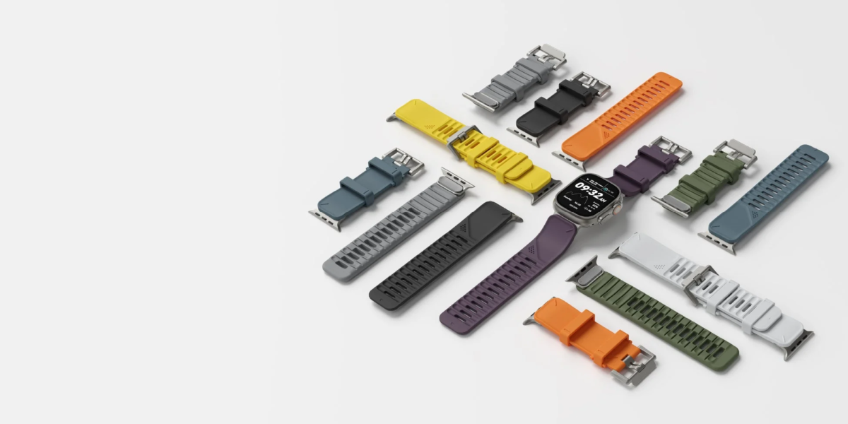 Apple Watch Ultra and various watch bands