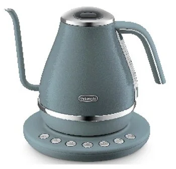 De'Longhi Pebble Gray kettle
