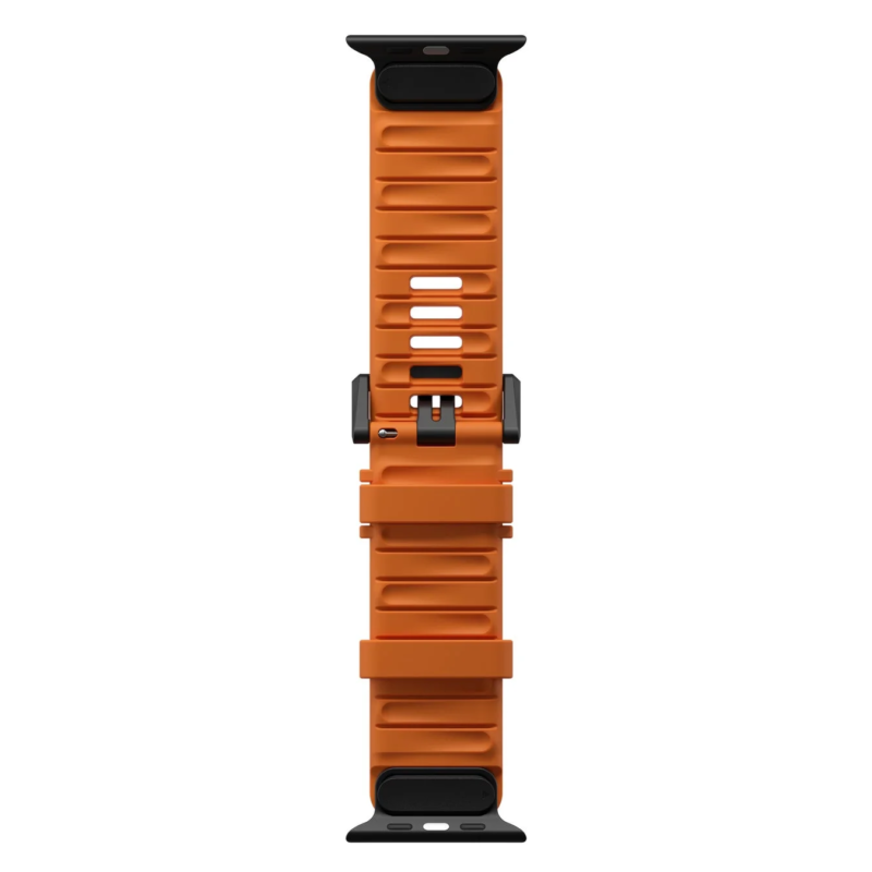 Orange AULUMU FKM Quick Release Watch Band C05