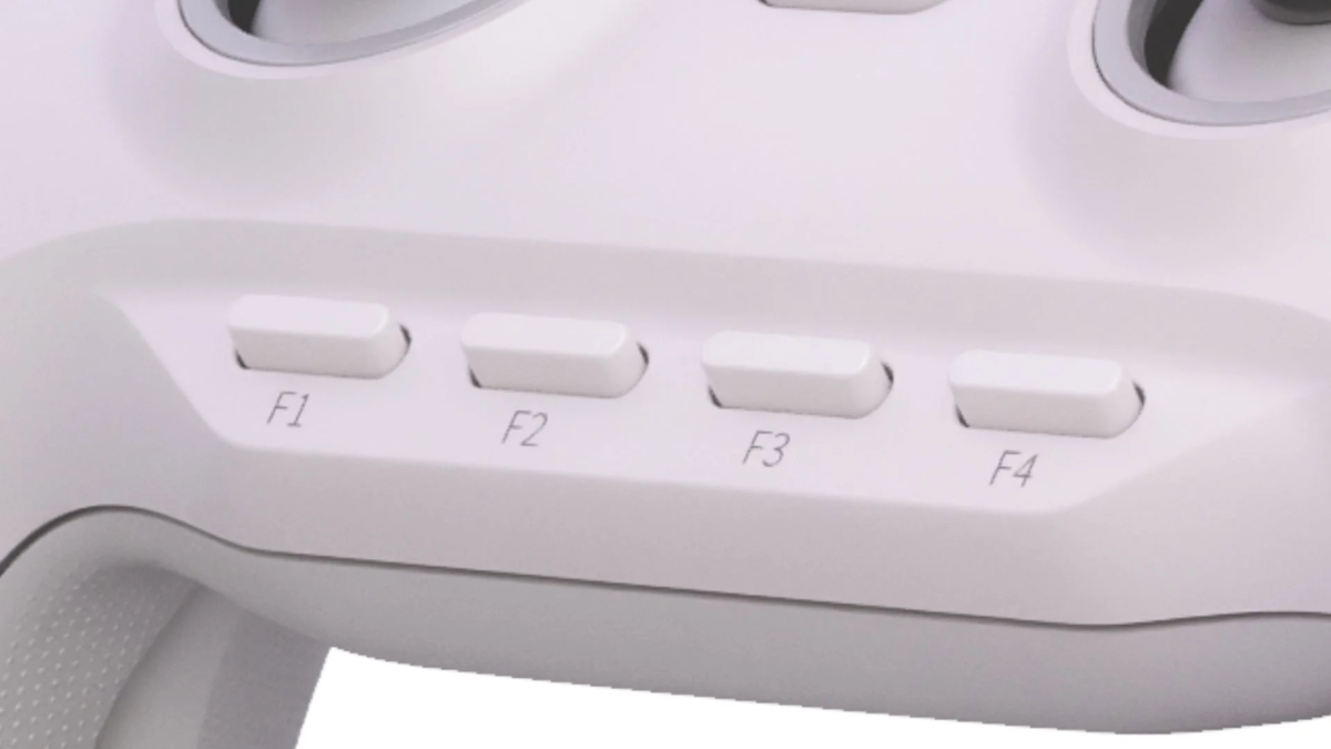 F1-F4 Buttons Close-up