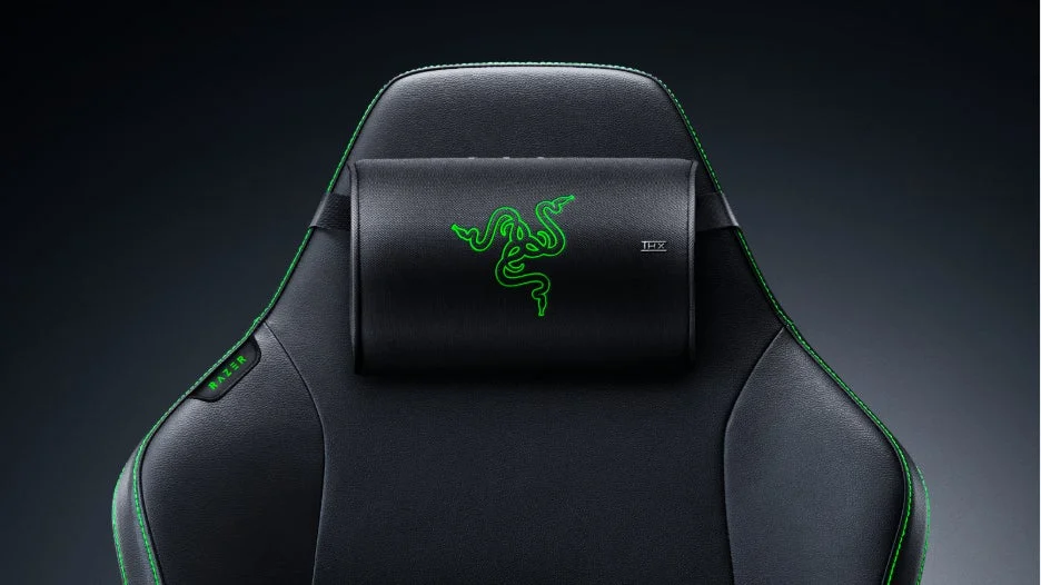 Razer Clio X on Gaming Chair