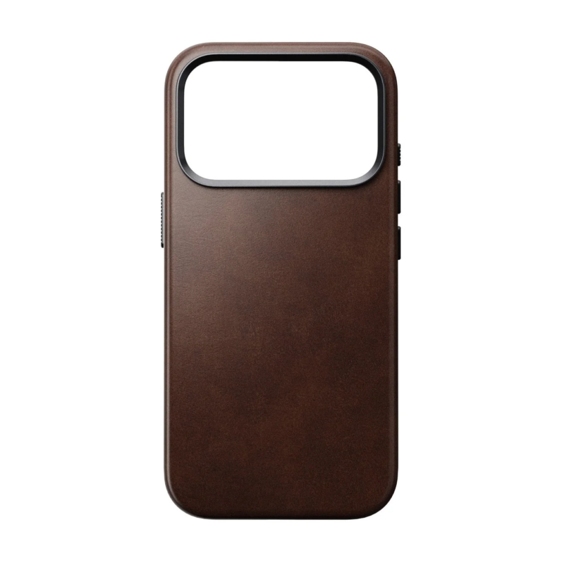 Traditional Leather Case Horween for iPhone 18Pro/ProMax - Brown
