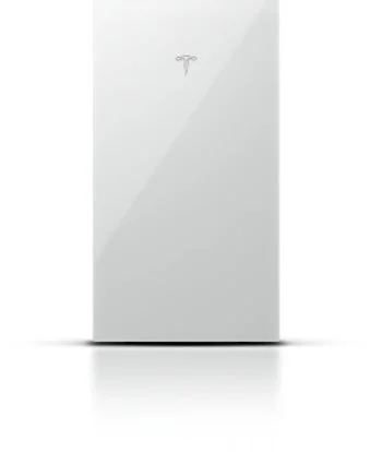 Tesla Powerwall unit with logo