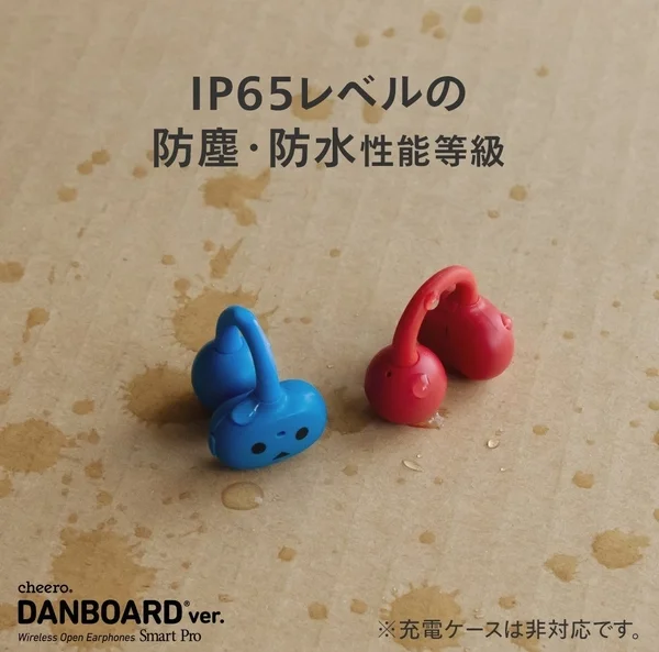 Earphones with Water Droplets