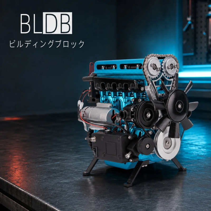 BLDB V-Type Engine Model
