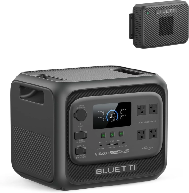 BLUETTI AORA 300 + Charger 2 Set