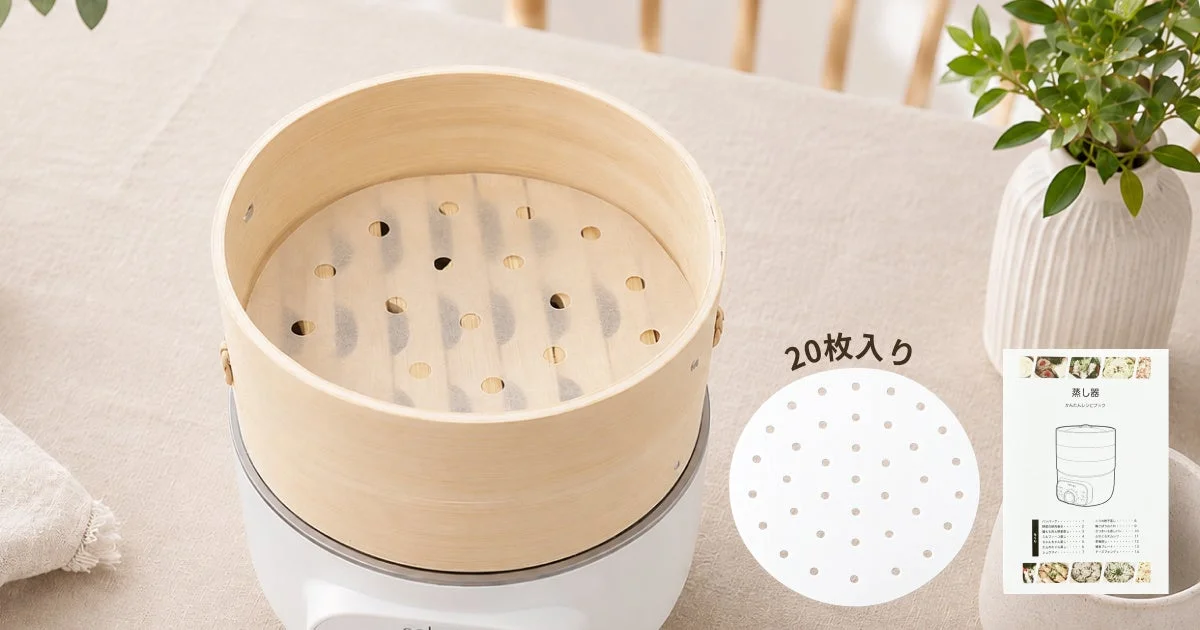 Electric steamer with accessories