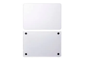 Clear case top and bottom covers