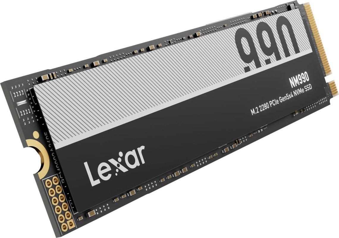 Lexar NM990 M.2 2280 PCIe Gen5x4 NVMe SSD