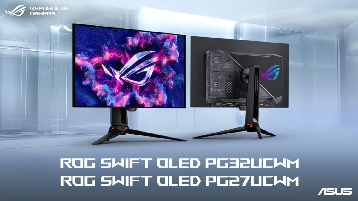 ROG Swift OLED PG32UCWM and PG27UCWM Monitors