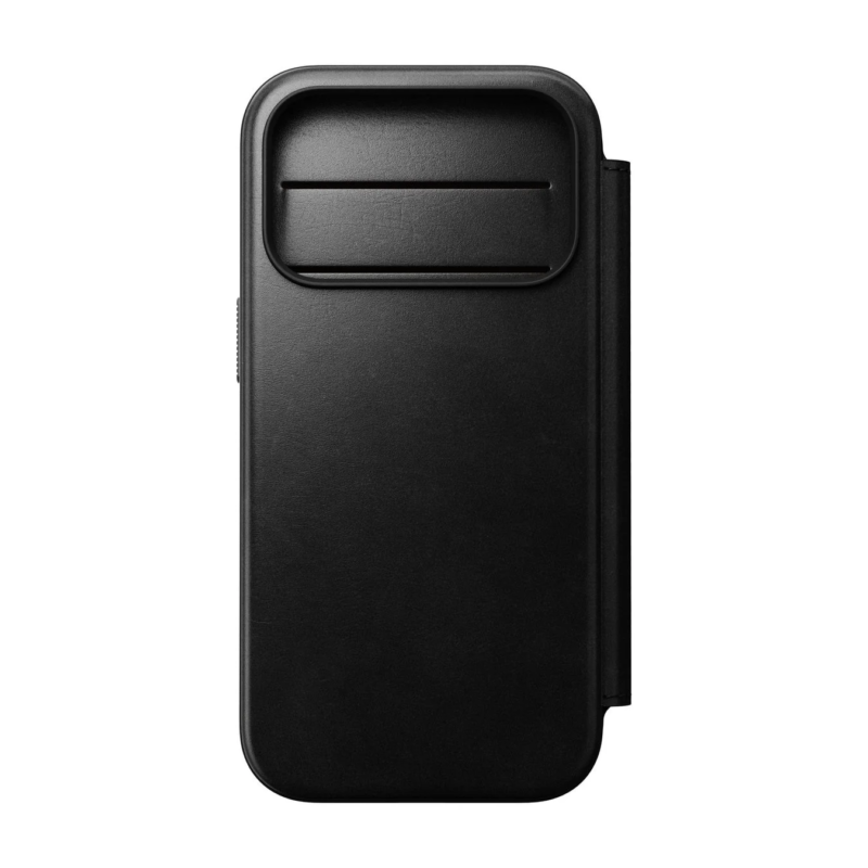 Modern Leather Folio Case Horween for iPhone 18Pro/ProMax - Black