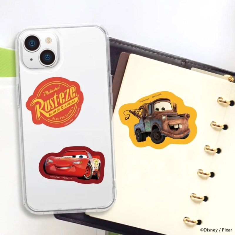 Cars Stickers on Phone Case and Notebook