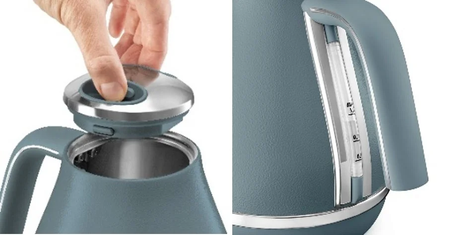 De'Longhi kettle water level and lid