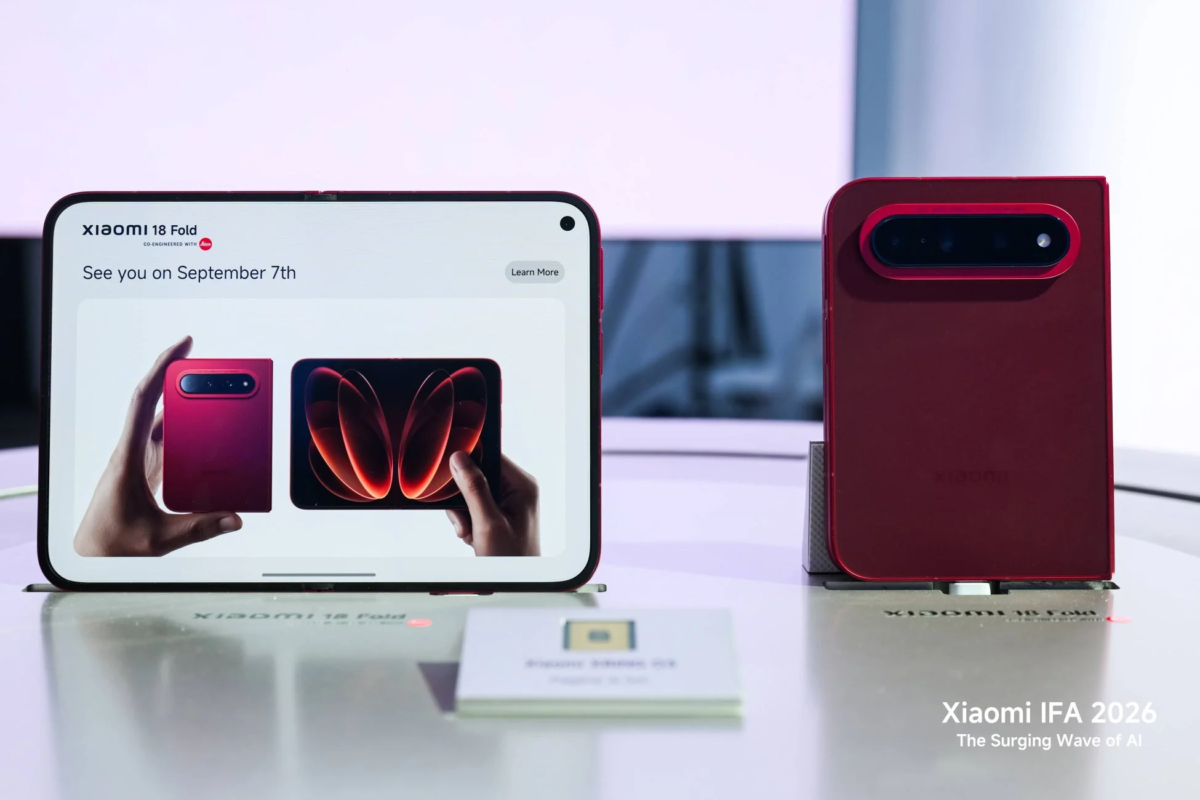 Xiaomi 18 Fold Foldable Smartphone at IFA 2026