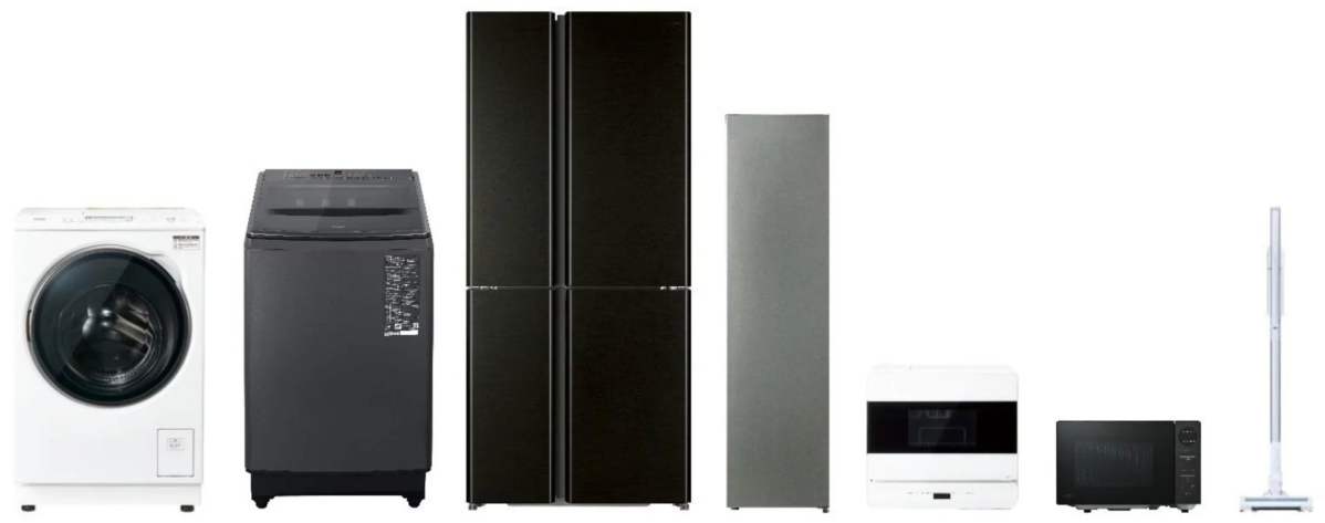 Various AQUA Home Appliances