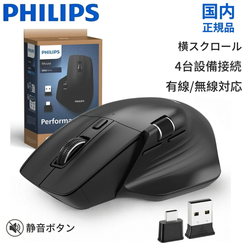 PHILIPS Wireless Mouse SPK7858
