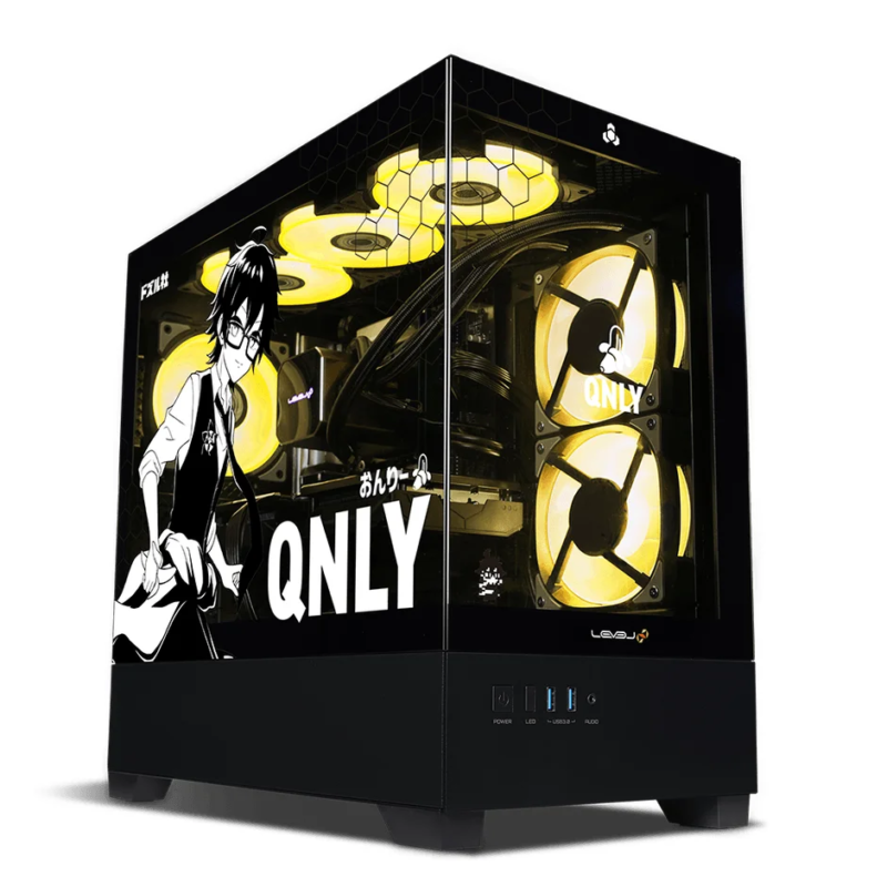 Qnly PC Case Side View