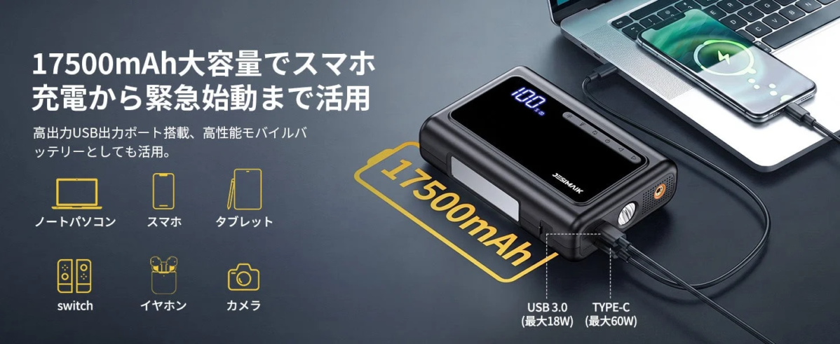17500mAh Large Capacity Mobile Power