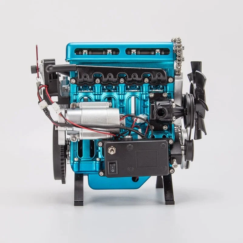 Turquoise Blue Engine Model
